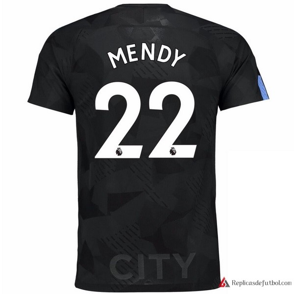 Camiseta Manchester City Tercera equipación Mendy 2017-2018